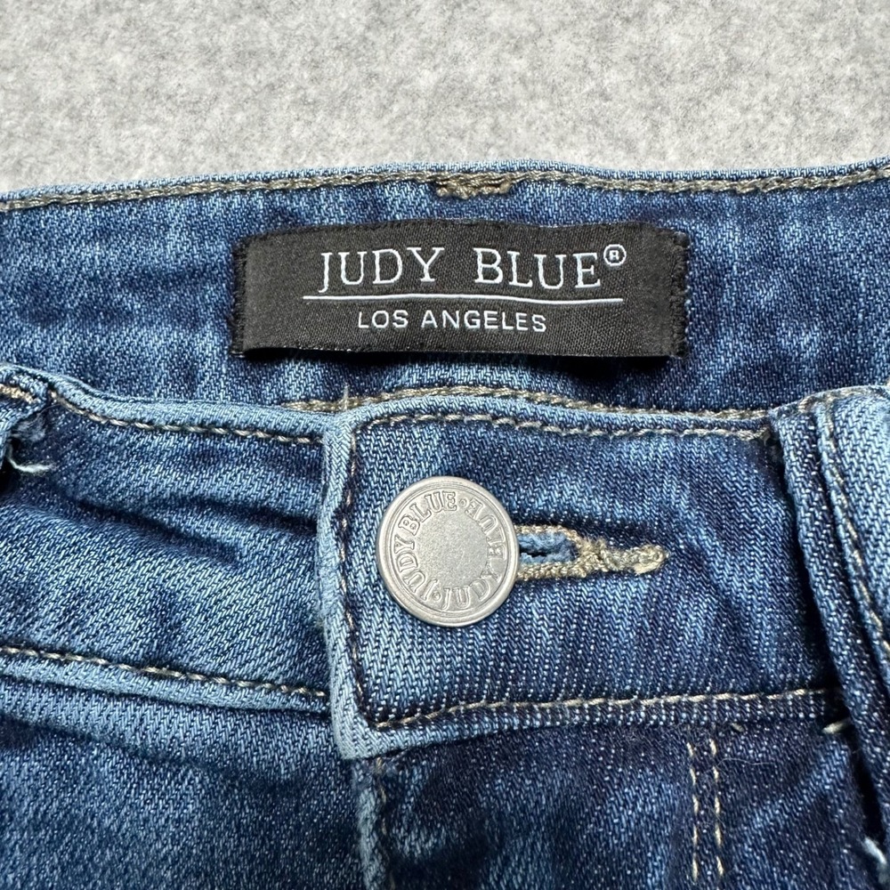 Judy Blue High Rise Skinny Jeans Medium Wash JB88799 MD Womens Size 5/27 - Picture 7 of 9